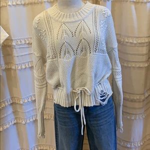 Wildfox Cream Sweater
